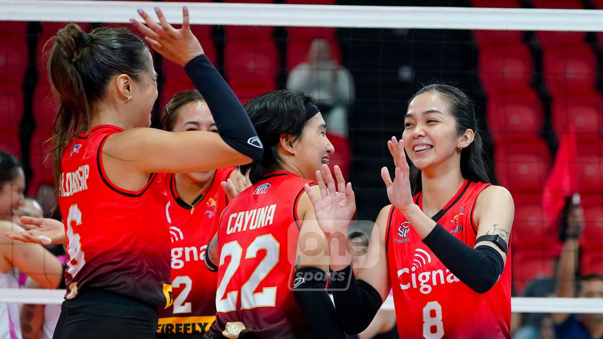 Cignal puts on a clinic against Akari to secure PVL on Tour semifinals berth